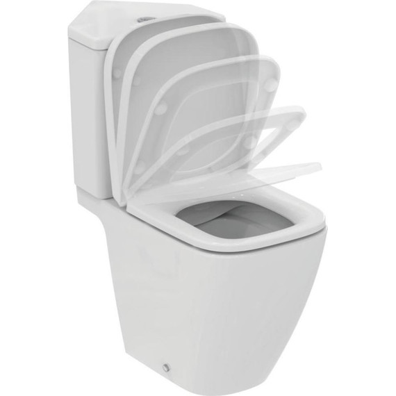 Унитаз-компакт угловой безободковый Ideal Standard i.Life S T459601 фото 4