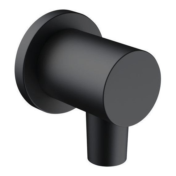 Шланговое подсоединение Kludi Nova Fonte Puristic 2054339-15, черный матовый фото 