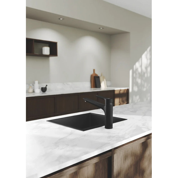 Смеситель для кухни Kludi Mix 329043975, черный матовый фото 4