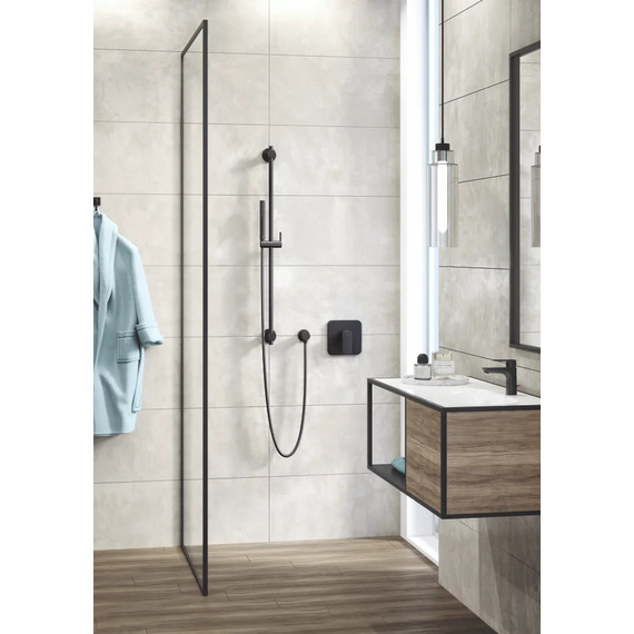 Смеситель для душа Kludi Pure&Style 406553975, черный матовый - 2 Смеситель для душа Kludi Pure&Style 406553975, черный матовый фото 2