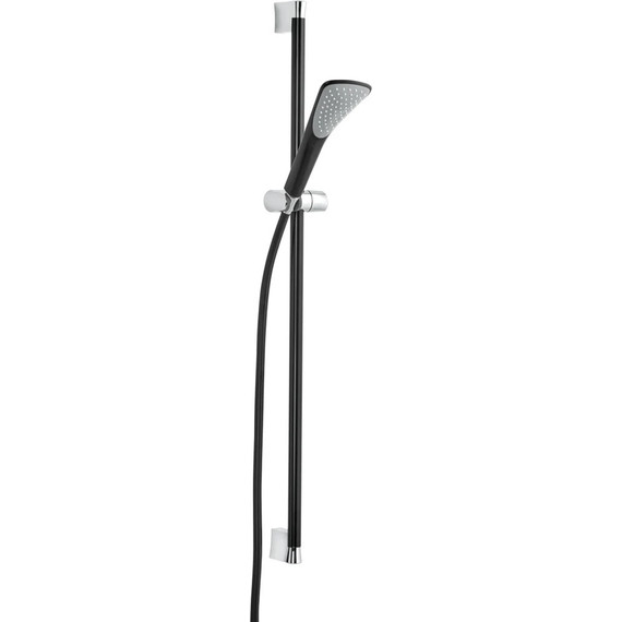 Душевой гарнитур Kludi Fizz 1S 6764087-00, черный матовый фото 