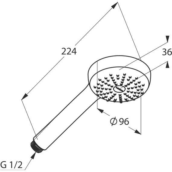 Душевой гарнитур Kludi Logo 1S 6816005-00 фото 6