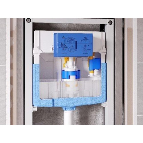 Инсталляция Ideal Standard Prosys Frame 120 M с подвесным безободковым унитазом i.Life B I001401 - 9 Инсталляция Ideal Standard Prosys Frame 120 M с подвесным безободковым унитазом i.Life B I001401 фото 9
