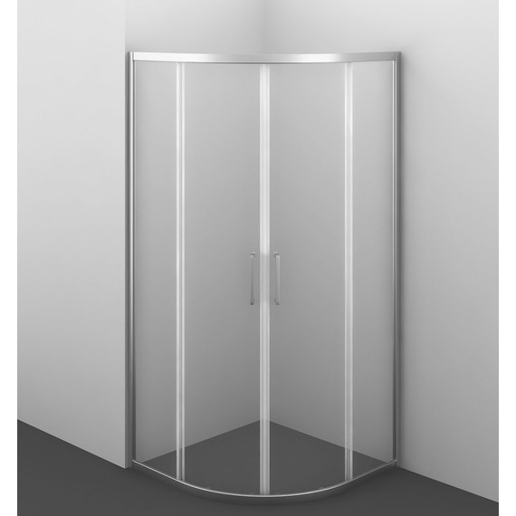 Душевое ограждение Azario Ostin 90x90 см AZ-121 S А, хром/прозрачное - 3 Душевое ограждение Azario Ostin 90x90 см AZ-121 S А, хром/прозрачное фото 3