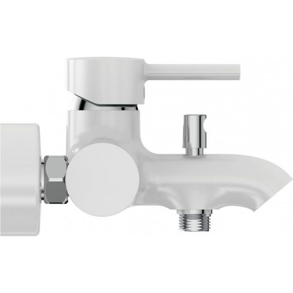Смеситель для ванны Ideal Standard Ceraline BC199U5, белый фото 3