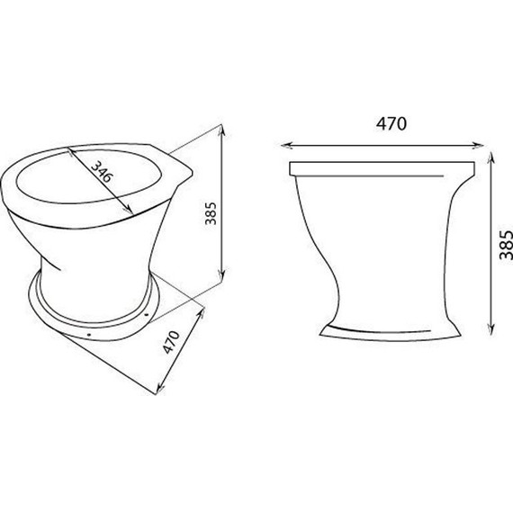 Унитаз дачный Лобненский стройфарфор 10/1/5/1-58 фото 3
