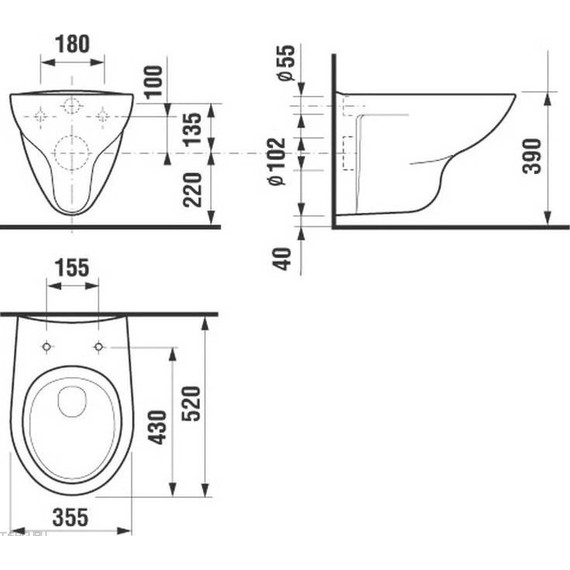 Инсталляция Cersanit Black с подвесным унитазом Roca Mateo 346200000 с тонкой крышкой дюропласт - 6 Инсталляция Cersanit Black с подвесным унитазом Roca Mateo 346200000 с тонкой крышкой дюропласт фото 6