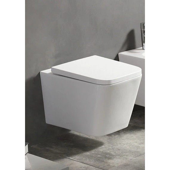 Инсталляция с подвесным унитазом комплект: Grohe Rapid SL 38772001 с подвесным безободковым унитазом Azario Nova AZ2216 сиденье микролифт, крепление, кнопка смыва хром - 3 Инсталляция с подвесным унитазом комплект: Grohe Rapid SL 38772001 с подвесным безободковым унитазом Azario Nova AZ2216 сиденье микролифт, крепление, кнопка смыва хром фото 3