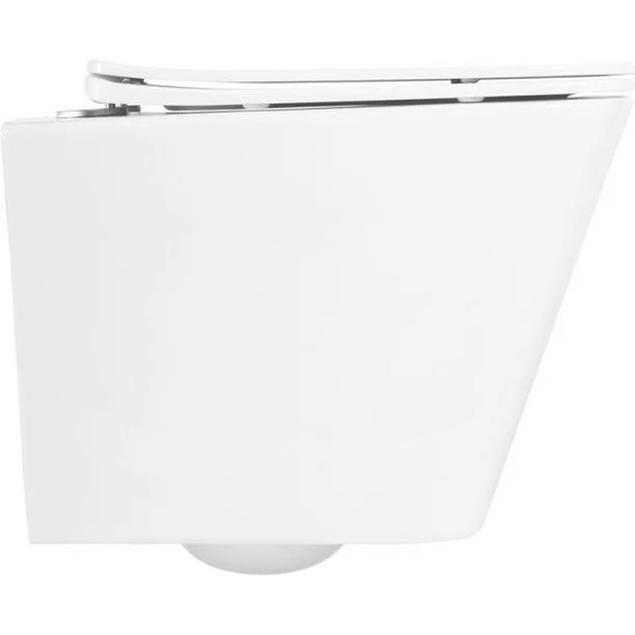 Инсталляция с подвесным унитазом комплект: Grohe Rapid SL 38772001 с подвесным безободковым унитазом Belbagno Due BB3103CHR/SC сиденье микролифт, крепление, кнопка смыва хром, Цвет производителя: белый - 8 Инсталляция с подвесным унитазом комплект: Grohe Rapid SL 38772001 с подвесным безободковым унитазом Belbagno Due BB3103CHR/SC сиденье микролифт, крепление, кнопка смыва хром, Цвет производителя: белый фото 8