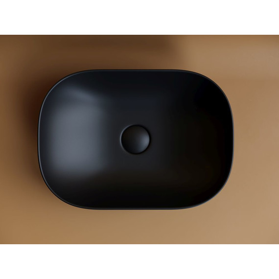 Раковина-чаша ceramicanova Element 45 см CN6009MB, черный матовый фото 5