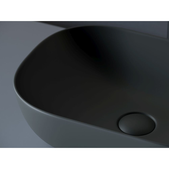 Раковина-чаша ceramicanova Element 45 см CN6009MDH, темный антрацит матовый - 8 Раковина-чаша ceramicanova Element 45 см CN6009MDH, темный антрацит матовый фото 8
