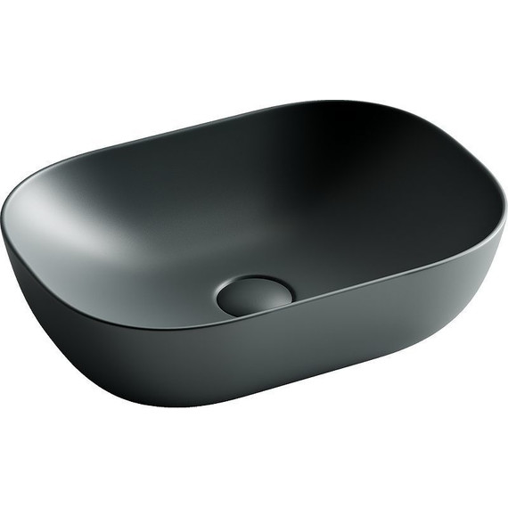 Раковина-чаша ceramicanova Element 45 см CN6009MDH, темный антрацит матовый фото 