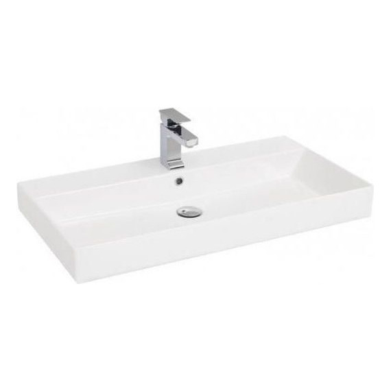 Тумба напольная с раковиной Aquanet Nova Lite 100 см 302478 (3 ящика) белый, Цвет фасада: белый - 4 Тумба напольная с раковиной Aquanet Nova Lite 100 см 302478 (3 ящика) белый, Цвет фасада: белый фото 4