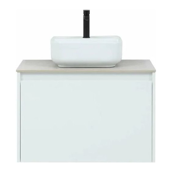 Тумба подвесная со столешницей Aquanet Nova Lite 75 см 242275 (1 ящик) белый, Цвет фасада: белый - 7 Тумба подвесная со столешницей Aquanet Nova Lite 75 см 242275 (1 ящик) белый, Цвет фасада: белый фото 7