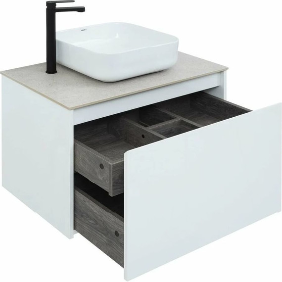 Тумба подвесная со столешницей Aquanet Nova Lite 75 см 242275 (1 ящик) белый, Цвет фасада: белый - 10 Тумба подвесная со столешницей Aquanet Nova Lite 75 см 242275 (1 ящик) белый, Цвет фасада: белый фото 10