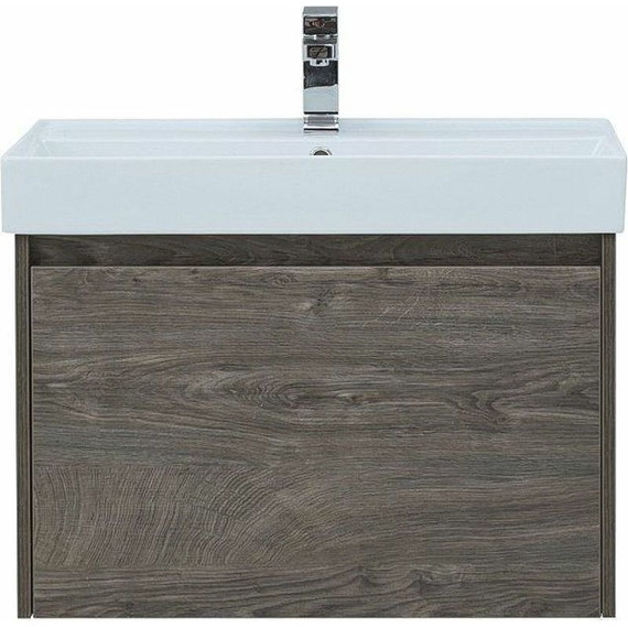 Тумба подвесная с раковиной Aquanet Nova Lite 75 см 242274 (1 ящик) дуб рошелье - 6 Тумба подвесная с раковиной Aquanet Nova Lite 75 см 242274 (1 ящик) дуб рошелье фото 6