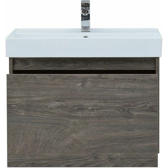 Тумба подвесная с раковиной Aquanet Nova Lite 75 см 242274 (1 ящик) дуб рошелье - 8 Тумба подвесная с раковиной Aquanet Nova Lite 75 см 242274 (1 ящик) дуб рошелье фото 8