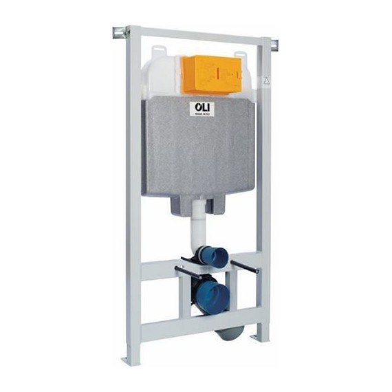 Инсталляция для унитаза Oli 74 601801mNa00 (кнопка смыва Narrow, хром глянец) фото 3