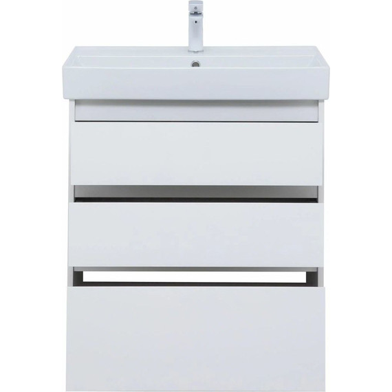 Тумба напольная с раковиной Aquanet Nova Lite 75 см 302472 (3 ящика) белый, Цвет фасада: белый - 8 Тумба напольная с раковиной Aquanet Nova Lite 75 см 302472 (3 ящика) белый, Цвет фасада: белый фото 8