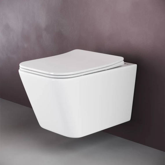 Инсталляция с подвесным унитазом ceramicanova Metric Rimless CN3007_1001W_1000 фото 5