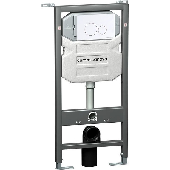 Инсталляция с подвесным унитазом ceramicanova Forma Rimless CN3009_1001W_1000 - 3 Инсталляция с подвесным унитазом ceramicanova Forma Rimless CN3009_1001W_1000 фото 3