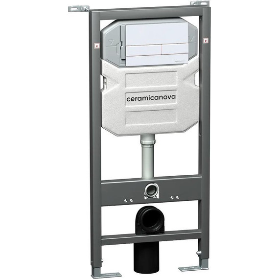 Инсталляция с подвесным унитазом ceramicanova Forma Rimless CN3009_1002W_1000 - 5 Инсталляция с подвесным унитазом ceramicanova Forma Rimless CN3009_1002W_1000 фото 5