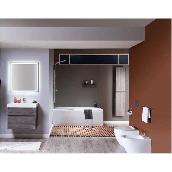 Зеркало Aquanet Nova Lite 90 см 242263, дуб рошелье - 5 Зеркало Aquanet Nova Lite 90 см 242263, дуб рошелье фото 5