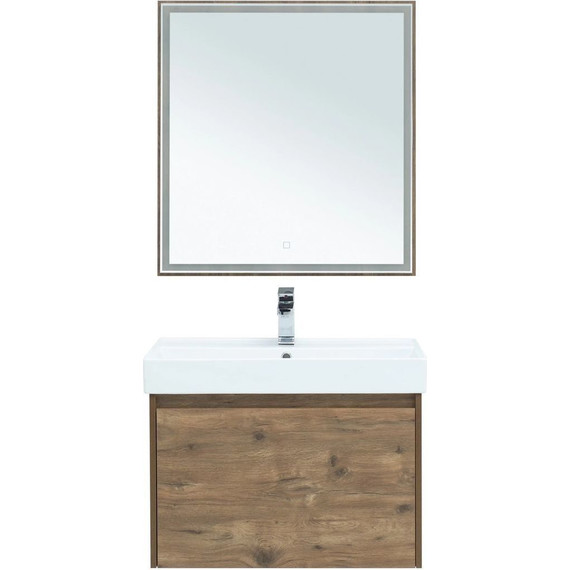 Зеркало Aquanet Nova Lite 75 см 249513, дуб рустикальный фото 7