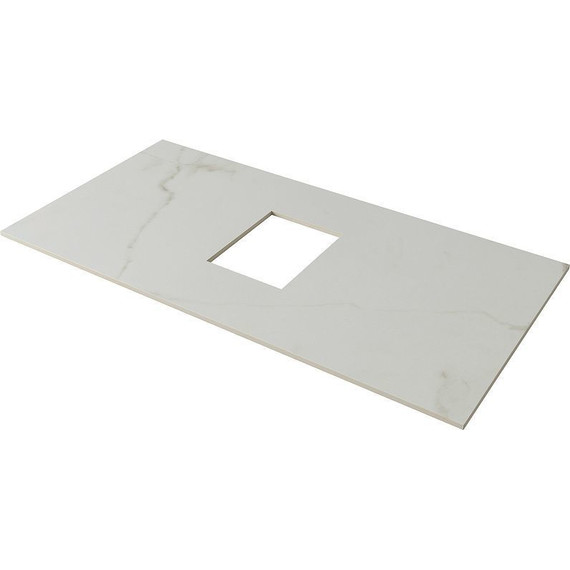 Тумба подвесная со столешницей Aquanet Nova Lite 90 см 242257 (1 ящик) белый, Цвет фасада: белый фото 4