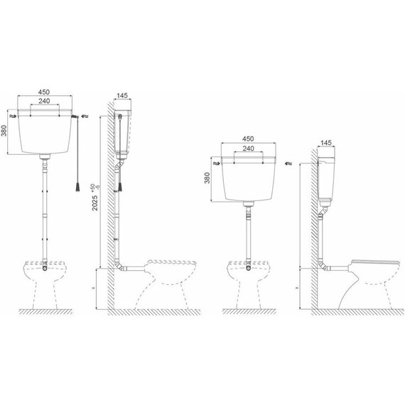 Смывной бачок Oli Style 440141 фото 2