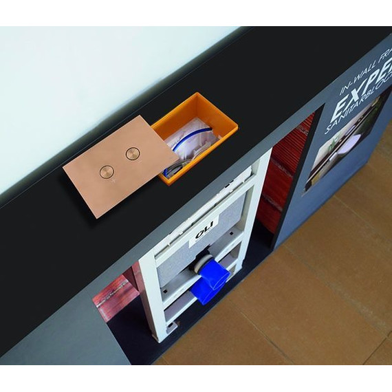 Инсталляция для унитаза Oli Expert Plus Sanitarblock (пневматическая) 721705 фото 4