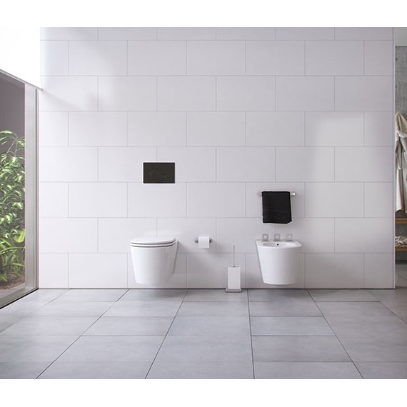 Кнопка смыва Oli Globe (механическая) 152952, черный матовый фото 2