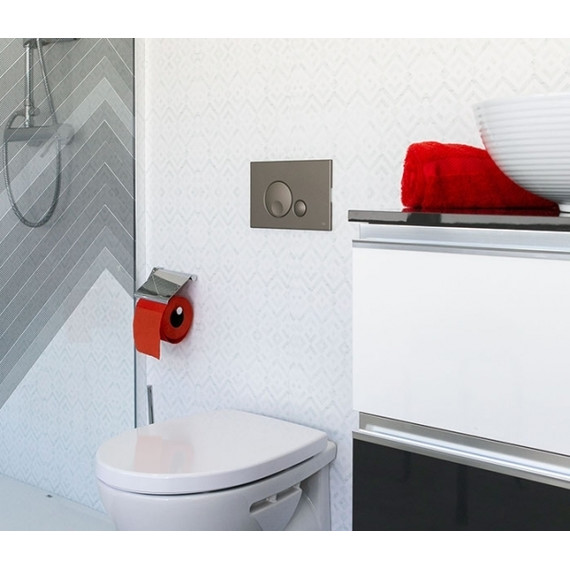 Кнопка смыва Oli Globe (механическая) 152953, серый матовый фото 3