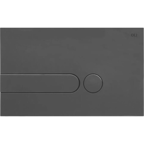Кнопка смыва Oli I-Plate (механическая) 670002, антрацит фото 