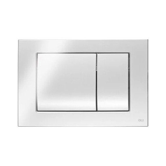 Кнопка смыва Oli Metal dual (механическая) 656006, хром матовый фото 