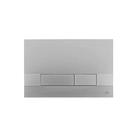 Кнопка смыва Oli Narrow Olipure (механическая) 148302, хром матовый фото 