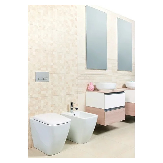 Кнопка смыва Oli Narrow Olipure (механическая) 148302, хром матовый фото 3