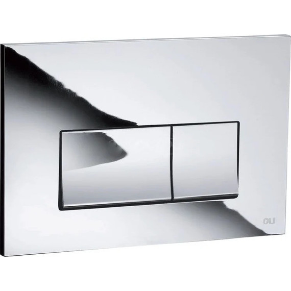 Кнопка смыва Oli Stream (механическая) 641504, хром глянцевый фото 2
