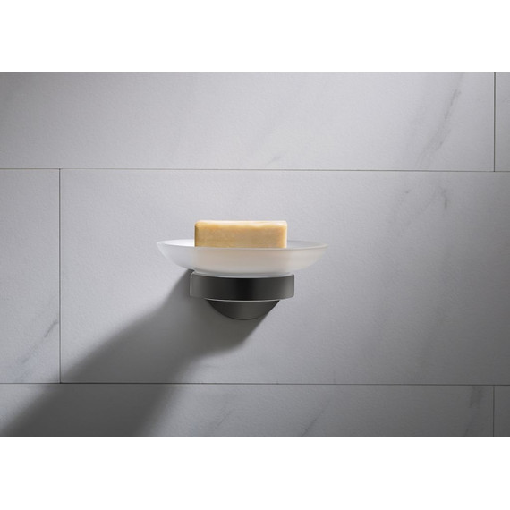 Мыльница Timo Saona 13021/18, цвет чёрное золото фото 2