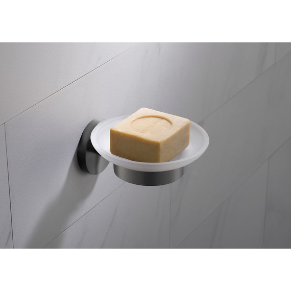 Мыльница Timo Saona 13021/18, цвет чёрное золото фото 3