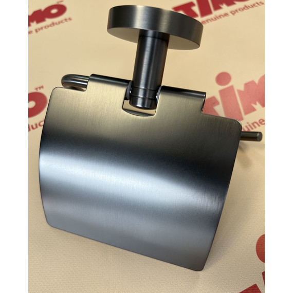 Держатель для туалетной бумаги Timo Saona 13042/18, цвет чёрное золото фото 4