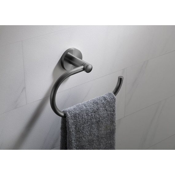 Полотенцедержатель Timo Saona 13050/18, цвет чёрное золото фото 2