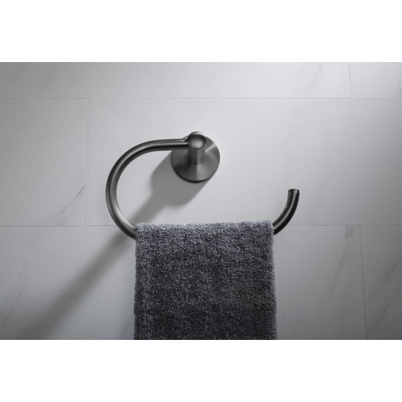 Полотенцедержатель Timo Saona 13050/18, цвет чёрное золото фото 3