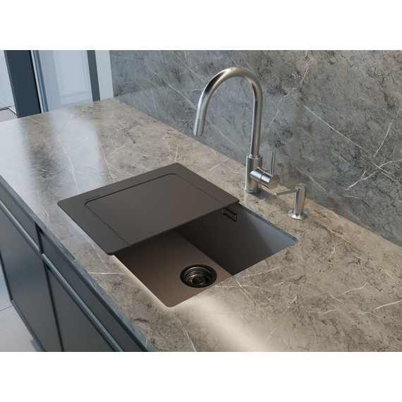 Разделочная доска Omoikiri CB-Basic-370 GB 4999099, графит фото 2