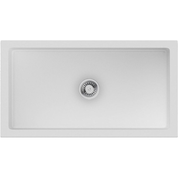 Кухонная мойка Omoikiri Mikura 83 WH-Glossy 4993259, белый глянцевый, Цвет производителя: белый глянцевый фото 