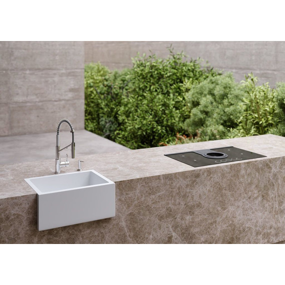 Кухонная мойка Omoikiri Mikura 61 WH-Glossy 4993257, белый глянцевый, Цвет производителя: белый глянцевый - 3 Кухонная мойка Omoikiri Mikura 61 WH-Glossy 4993257, белый глянцевый, Цвет производителя: белый глянцевый фото 3