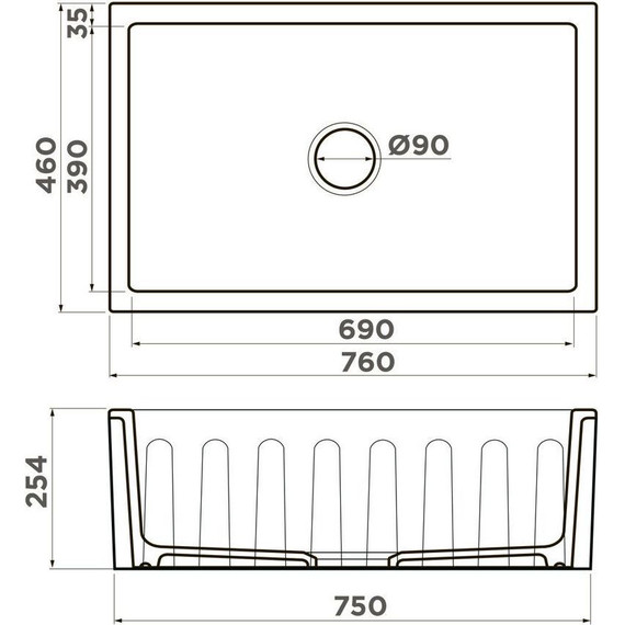 Кухонная мойка Omoikiri Mikura 76 BL 4997075, чёрный, Цвет производителя: чёрный - 3 Кухонная мойка Omoikiri Mikura 76 BL 4997075, чёрный, Цвет производителя: чёрный фото 3