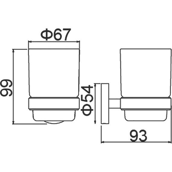 Стакан для зубных щеток Timo Saona 13031/18, цвет чёрное золото - 6 Стакан для зубных щеток Timo Saona 13031/18, цвет чёрное золото фото 6