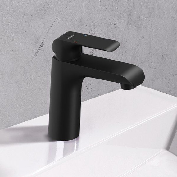 Смеситель для раковины Ravak Flat - FL 013.20 X070172, чёрный матовый фото 3