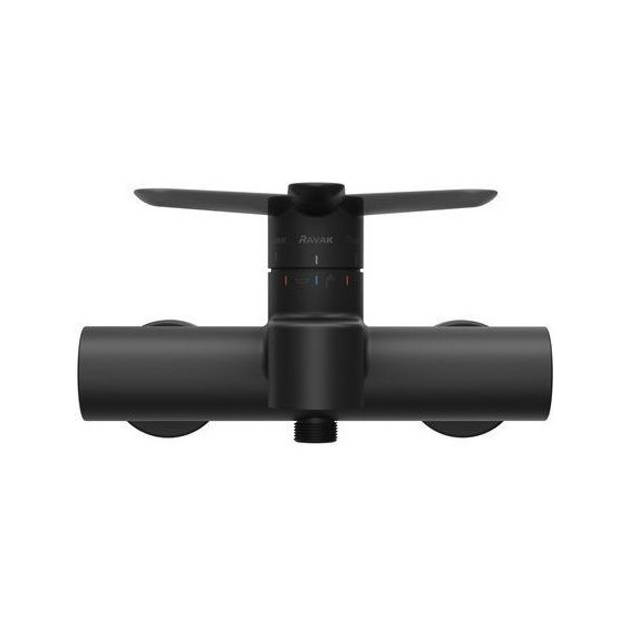 Смеситель для ванны Ravak Puri X070185, чёрный матовый фото 4